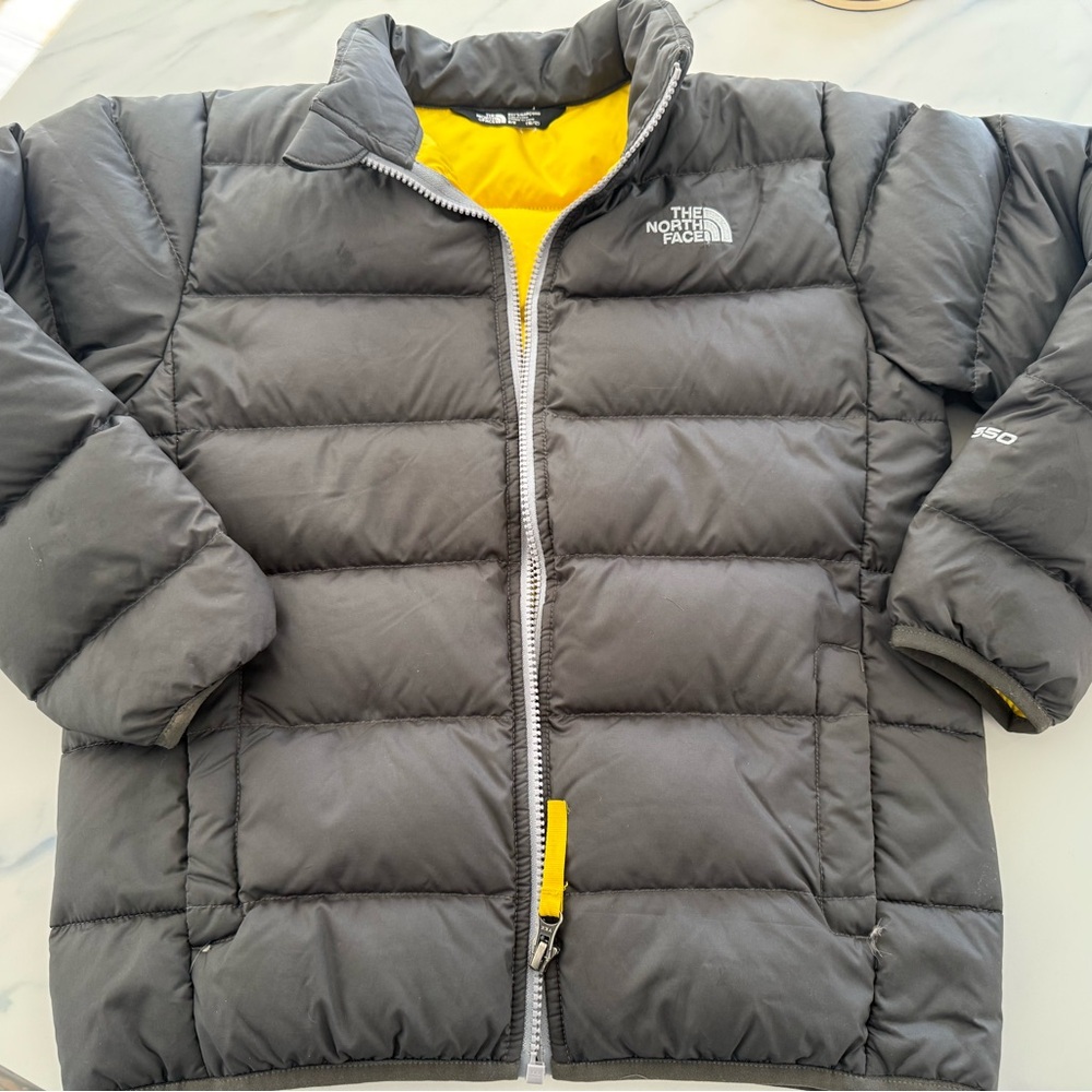 The North Face Kids Puffer Jacket - Gray Boys 10/12